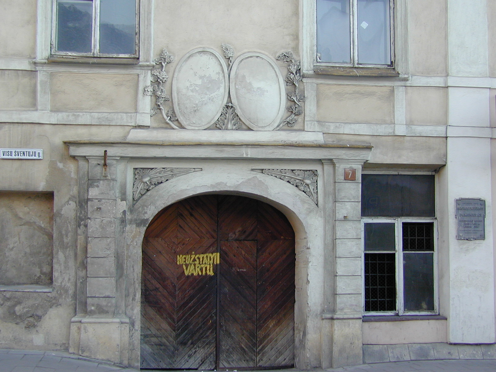 Visų Šventųjų g. 7, Vilnius